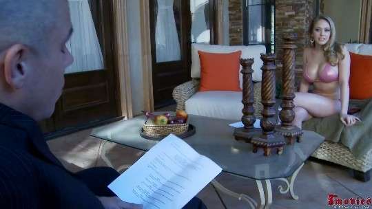 不同的视角看欧美A片，一部A片从开始剧本谈判到最后拍摄完毕是怎么完成的，剧本谈判、封面拍摄、挑选情趣剪辑白虎情趣内衣骚逼人妻挑逗性交